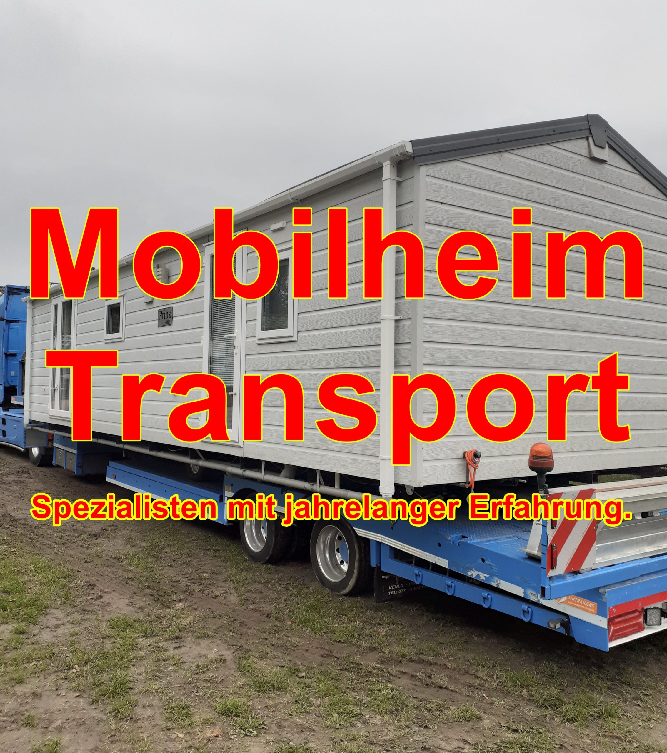 Wir transportieren Alles | Mobilheim | Baumaschinen | Kran | CNC