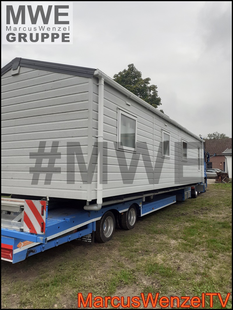 Mobilheim & Chalet Transporte durch Holland / Niederlande | Fa. MarcusWenzelTV