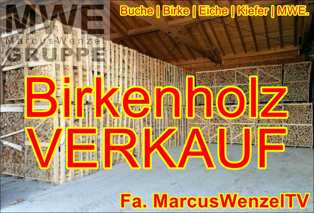 Wir VERKAUFEN Birkenholz | 30 cm & mehr | Schüttraummeter ab WERK
