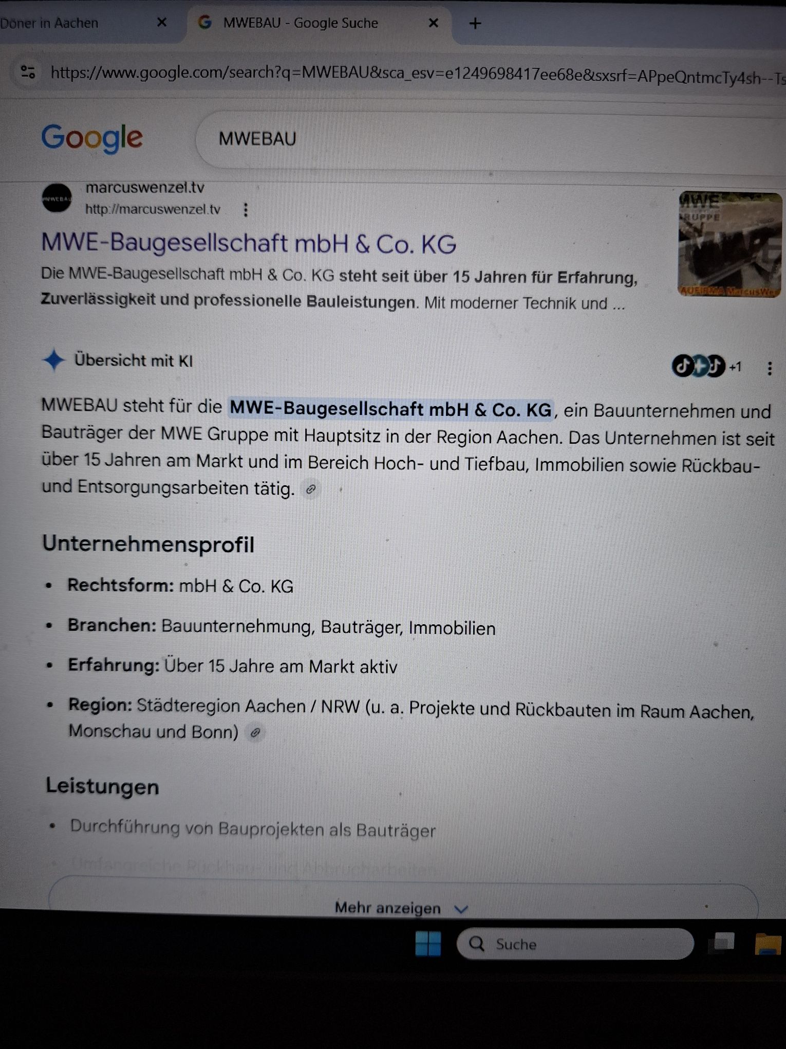 Wofür steht #MWEBAU ? | Hier ein Ergebnis