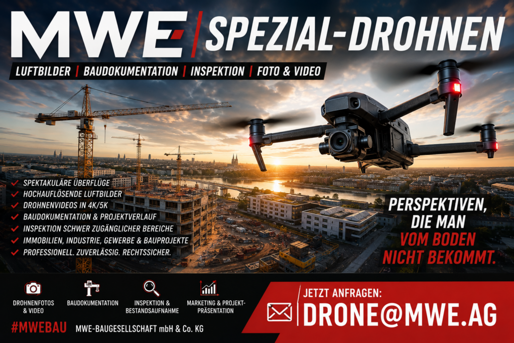 MWE Drohnentechnik und Kameraflug